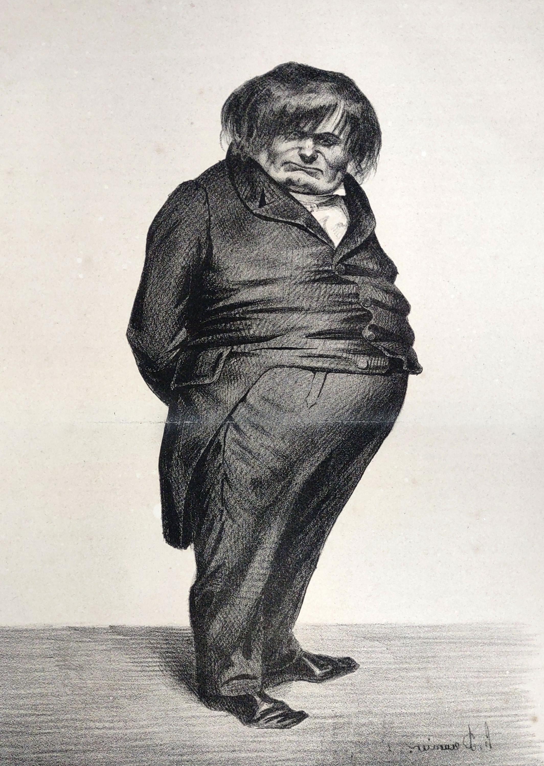 Artwork of Mr. 西梅(Clemente Prunelle)由奥诺雷·多米埃(Honore Daumier)创作